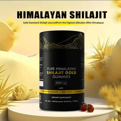 Himalayan Shilajit GOLD Gummies 3000 mg Fulvic Acid