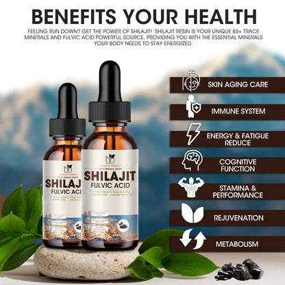 Himalayan Pure Shilajit Drops 60ml
