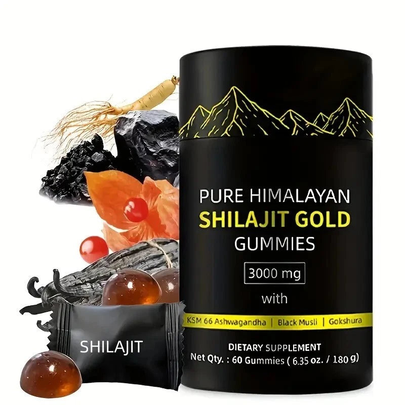 Himalayan Shilajit GOLD Gummies 3000 mg Fulvic Acid